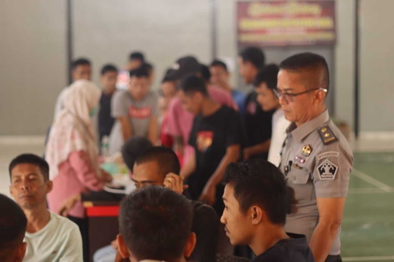 Lapas Bukittinggi Lakukan Deteksi Dini HIV pada Warga Binaan