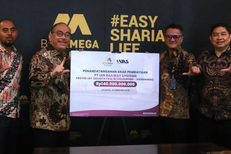 Bank Mega Syariah Dukung LRT Jakarta, Salurkan Pembiayaan Proyek Rp4,1 Triliun