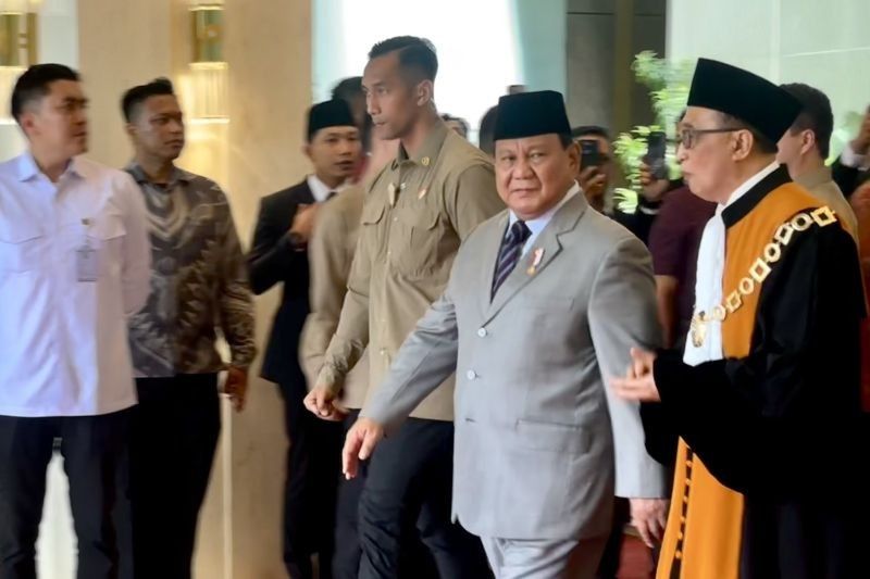 Prabowo Ajak Hakim Tegakkan Keadilan Tanpa Diskriminasi