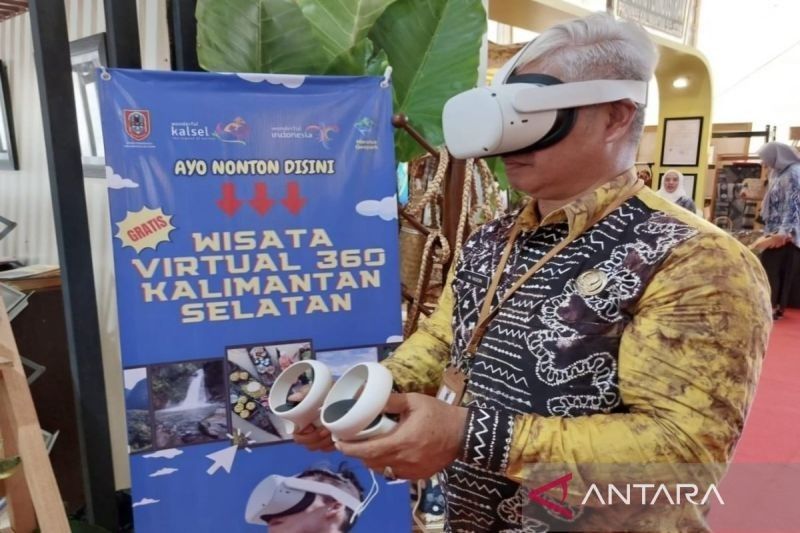 Kalsel Hadirkan Teknologi VR Meta di Bandara Syamsudin Noor untuk Promosikan Pariwisata