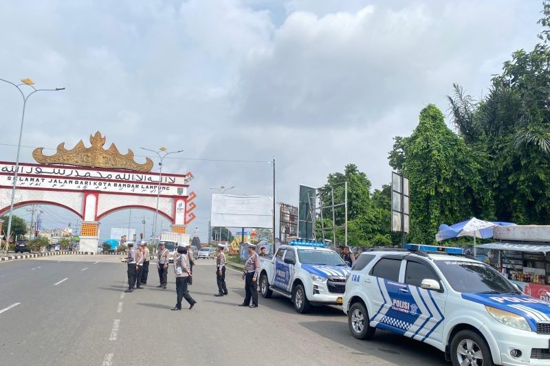 Polda Lampung Tegur 11.483 Pelanggar Lalu Lintas Selama Operasi Keselamatan Krakatau 2025