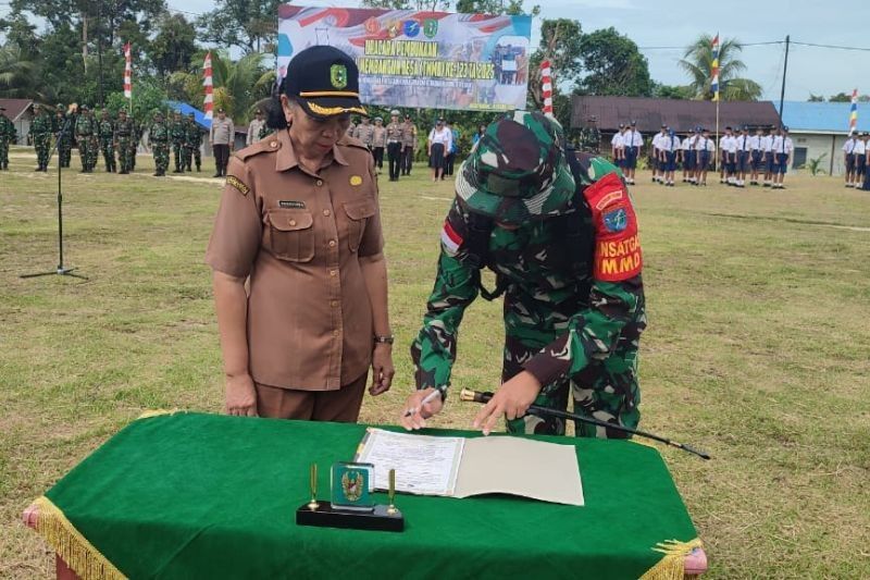 TMMD ke-123 di Bengkayang Sasar Wilayah Perbatasan, Permudah Akses dan Tingkatkan Ekonomi Warga