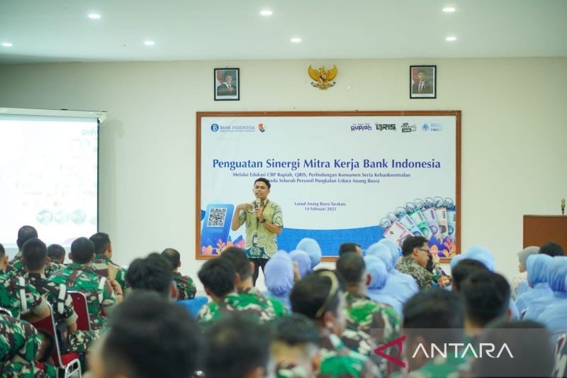 BI dan Lanud Tarakan Sosialisasikan Cinta Rupiah: Jaga Kedaulatan Ekonomi di Kaltara