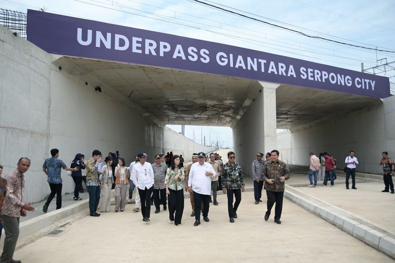 Dirjen Perkeretaapian Apresiasi Underpass Giantara Serpong City: Akses Warga Meningkat