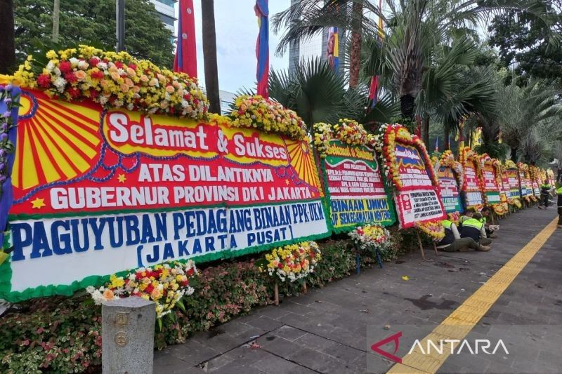 Balaikota Jakarta Berhias Meriah Sambut Gubernur dan Wagub Terpilih