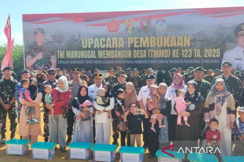 TNI Manunggal Membangun Desa: Selaraskan Pembangunan di Balikpapan