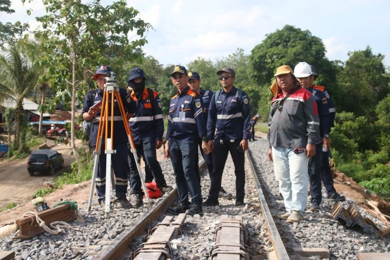 KAI Tanjungkarang Siagakan AMUS Antisipasi Bencana di 22 Titik Rawan