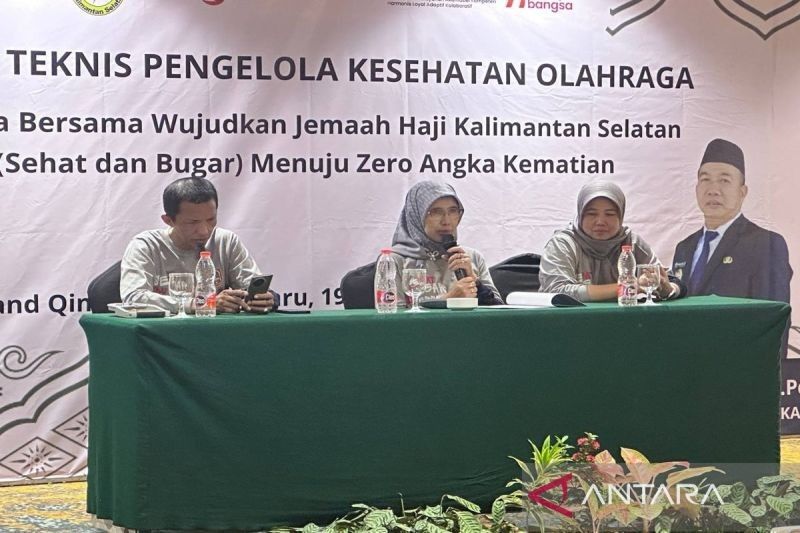 BKOM Kalsel Bertekad Wujudkan Zero Kematian Jamaah Haji