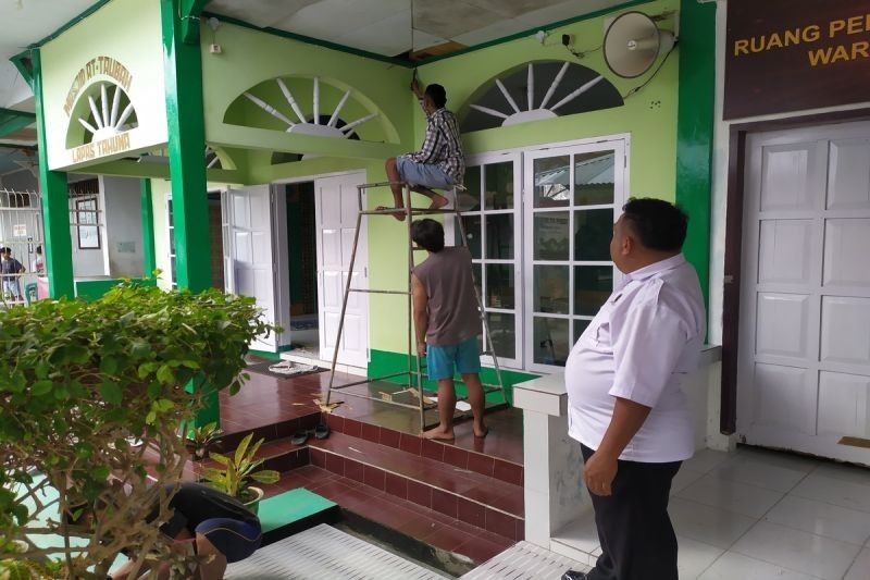 Lapas Tahuna Sangihe Percantik Masjid At-Taubah, Sambut Ramadhan dengan Suasana Ibadah yang Lebih Khusyuk