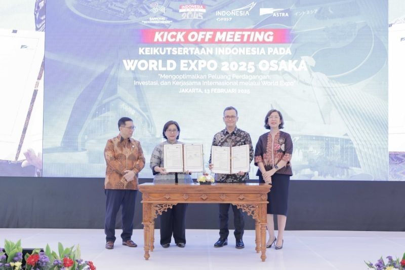 Indonesia Bidik Ekspor dan Investasi di World Expo 2025 Osaka