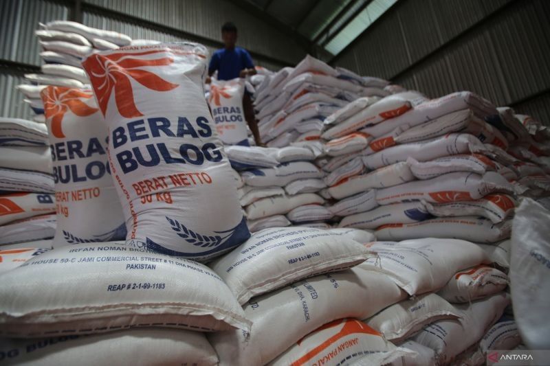 Bulog Serap 190.884 Ton Beras dengan HPP Baru Rp6.500 per Kg