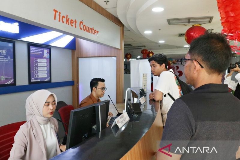 KAI Sumut Siapkan 234.960 Tiket Kereta Api untuk Mudik Lebaran 2025