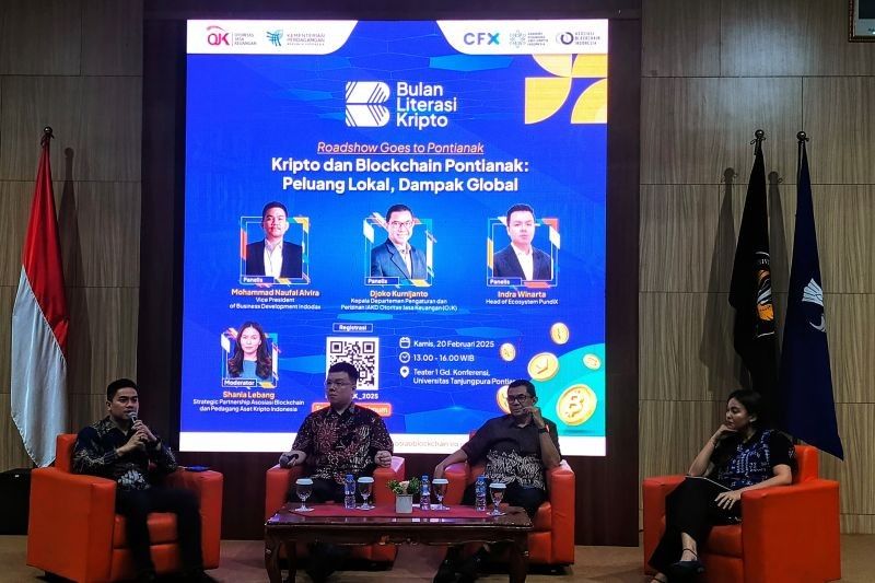 OJK Kalbar Perkuat Literasi Kripto dan Blockchain untuk Mahasiswa