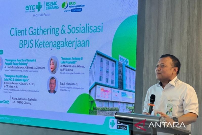 BPJAMSOSTEK Cikarang Sosialisasikan e-PLKK untuk Tingkatkan Layanan Kecelakaan Kerja