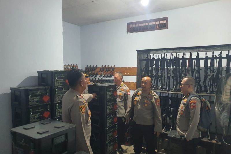 Puslitbang Polri Periksa Gudang Senjata di Ternate: Pastikan Keamanan dan Efektivitas