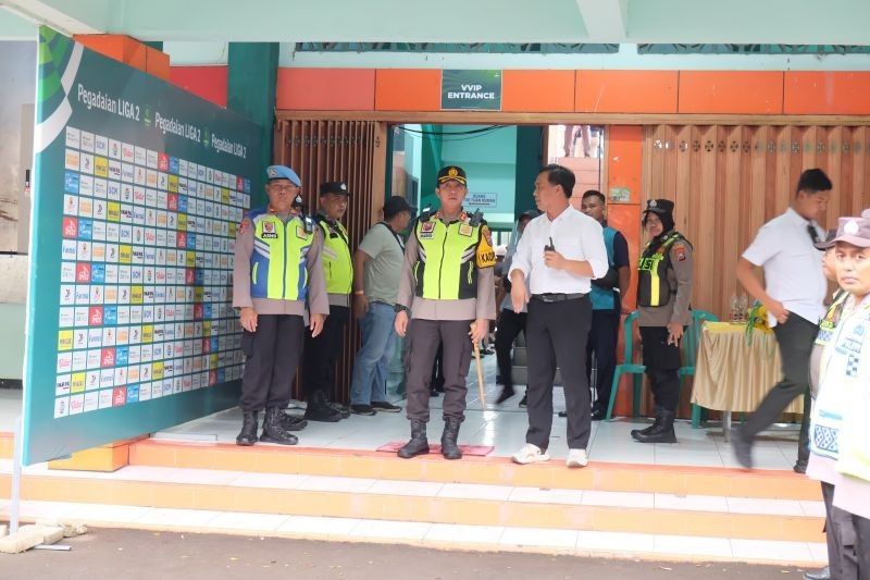 600 Personel Gabungan Amankan Laga Persibo vs Gresik United di Bojonegoro