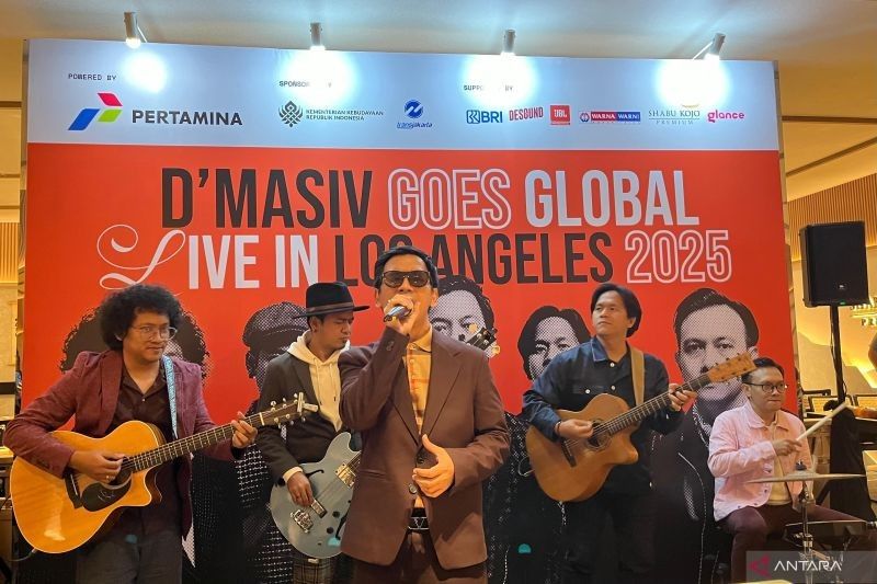 D'Masiv Siap Guncang MUSEXPO 2025 di Los Angeles dengan Lagu Baru!