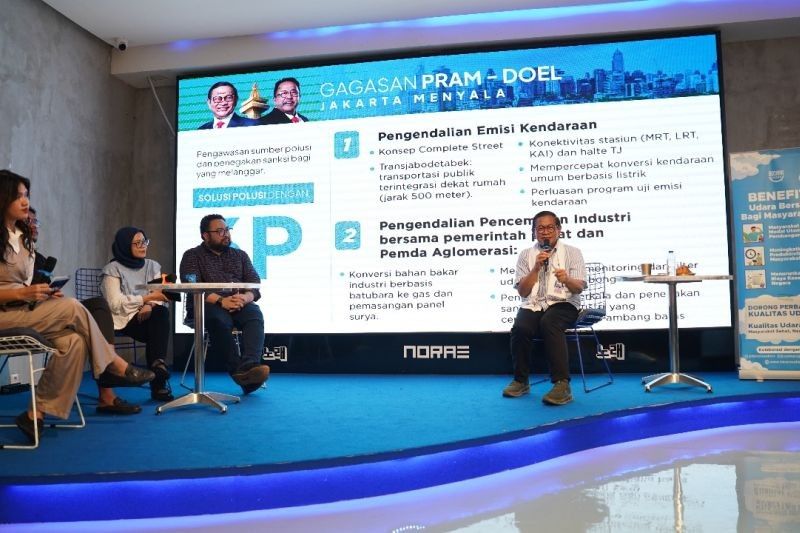 Pramono-Rano Didesak Segera Atasi Polusi Udara Jakarta