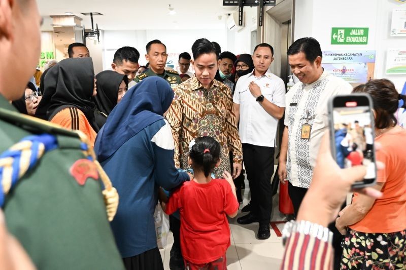 Gibran Rakabuming Raka Tinjau Program Pemeriksaan Kesehatan Gratis di Jakarta