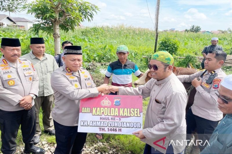 Polda Kalsel Kerahkan 860 Personel Amankan Haul Guru Zuhdi ke-5