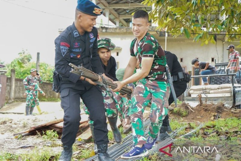 Sinergi TNI-Polri dan Masyarakat Sukseskan TMMD ke-123 di Tarakan