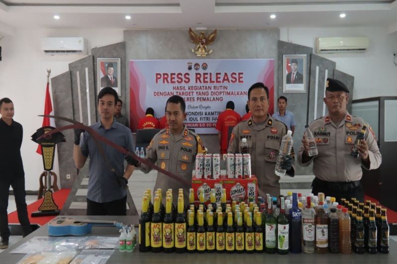 Polres Pemalang Intensifkan KRYO Jelang Puasa, Ungkap Ratusan Kasus