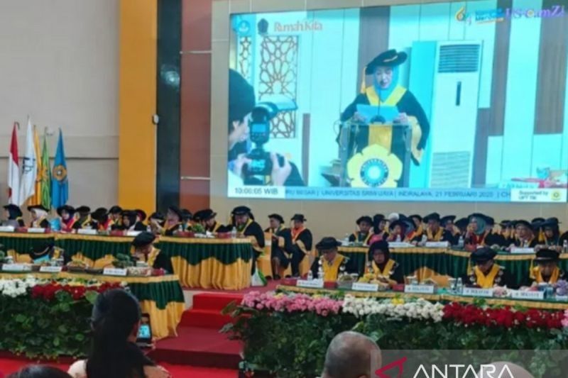 Unsri Palembang Resmi Kukuhkan Dua Guru Besar Baru di Bidang Pertanian dan Pendidikan