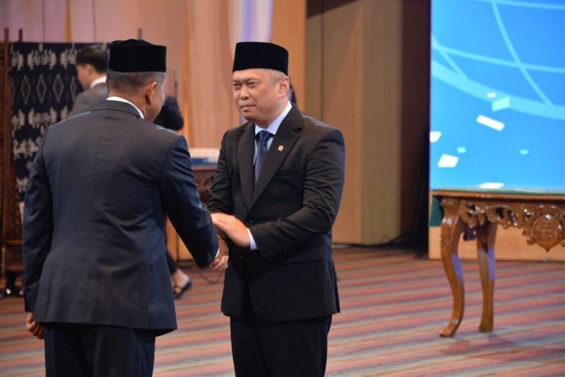 Menteri Perhubungan Lantik Marsekal Madya TNI Mohammad Syafii sebagai Kepala Basarnas