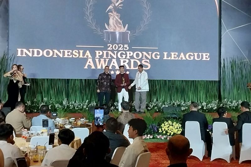 Enam Atlet dan Pelatih Tenis Meja Raih IPL Award 2025