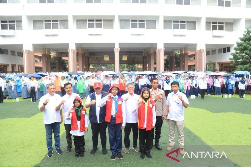 1.347 PMR Kota Tangerang Dilantik, Siap Tanggap Darurat di Sekolah