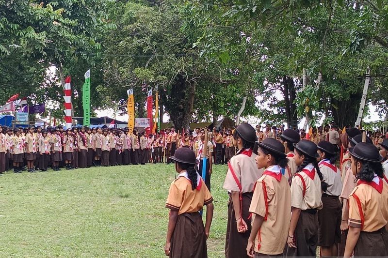 1.700 Siswa Kota Sorong Ikuti Perkemahan Pramuka: Perkuat Karakter dan Semangat Bhinneka Tunggal Ika