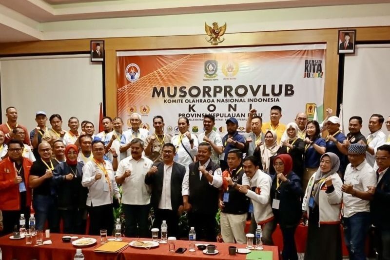 Usep RS Kembali Pimpin KONI Kepri Periode 2025-2029