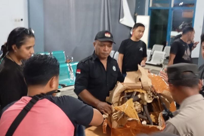 BKSDA Maluku Sita Tiga Opsetan Tanduk Rusa di Pelabuhan Ambon