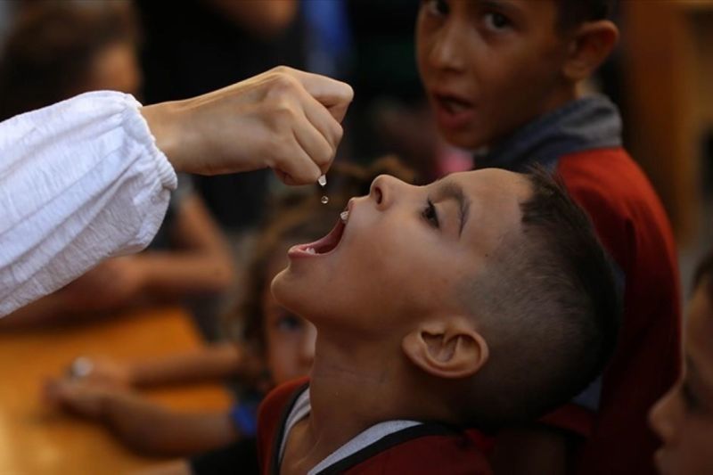 Gaza Luncurkan Kampanye Vaksinasi Polio Massal untuk 600 Ribu Anak