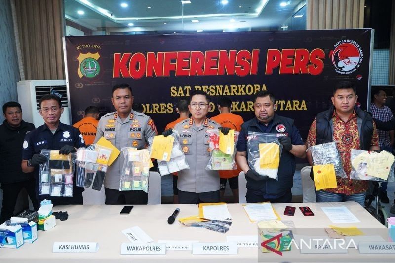 Polisi Tangkap Penganiaya hingga Pengedar 1,7 Kg Sabu di Jakarta