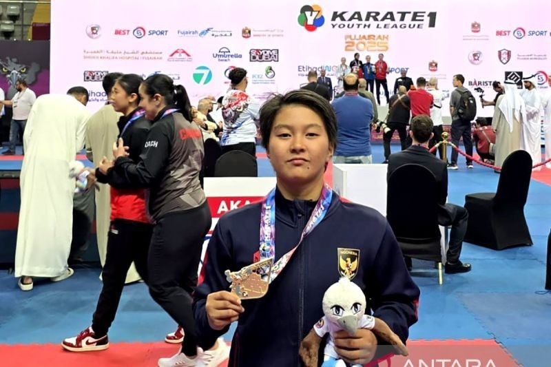 Zaskia Putri, Atlet PPLP Gorontalo, Raih Juara Dunia Karate