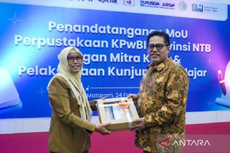 BI NTB Gandeng Tiga Mitra Kembangkan Perpustakaan, Layanan Terbuka untuk Publik 2025