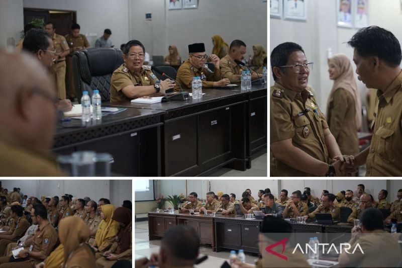 Wabup Bangka Tengah Tekankan Disiplin ASN, Pacu Pelayanan Publik Optimal