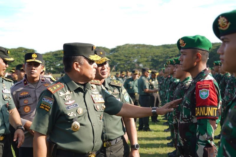 Yonif 117/KY Siap Jadi Batalyon Komposit PRCPB Kodam IM