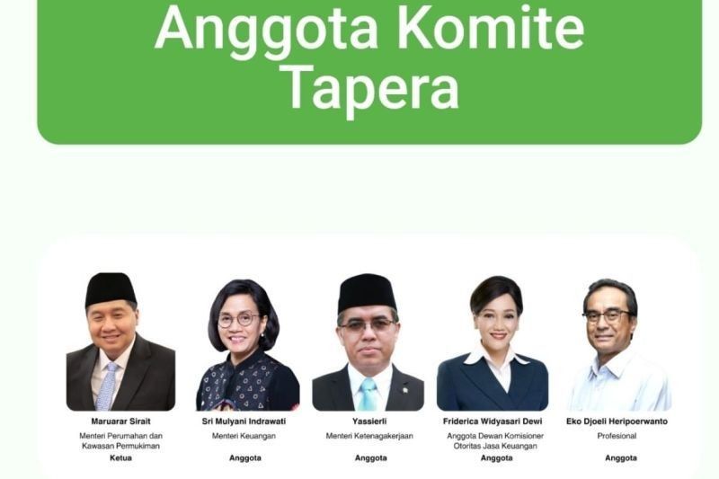 Presiden Prabowo Lantik Menteri PKP sebagai Ketua Komite Tapera