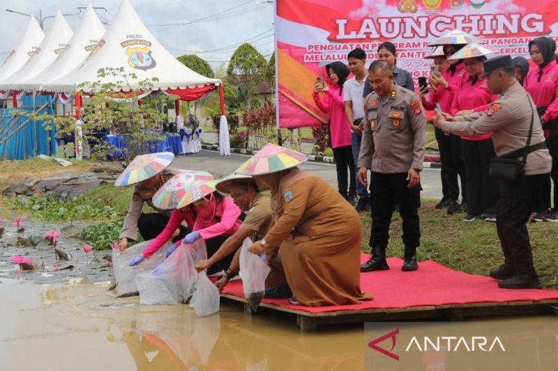 Bhayangkari Kaltara Luncurkan Program P2L untuk Ketahanan Pangan Nasional