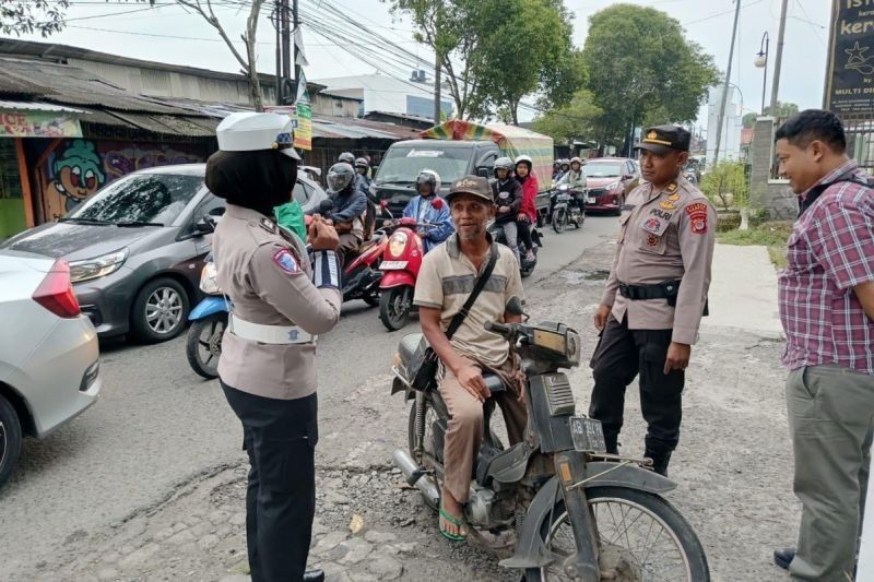 716 Pelanggar Lalu Lintas Ditindak Polres Bantul Selama Operasi Keselamatan Progo 2025