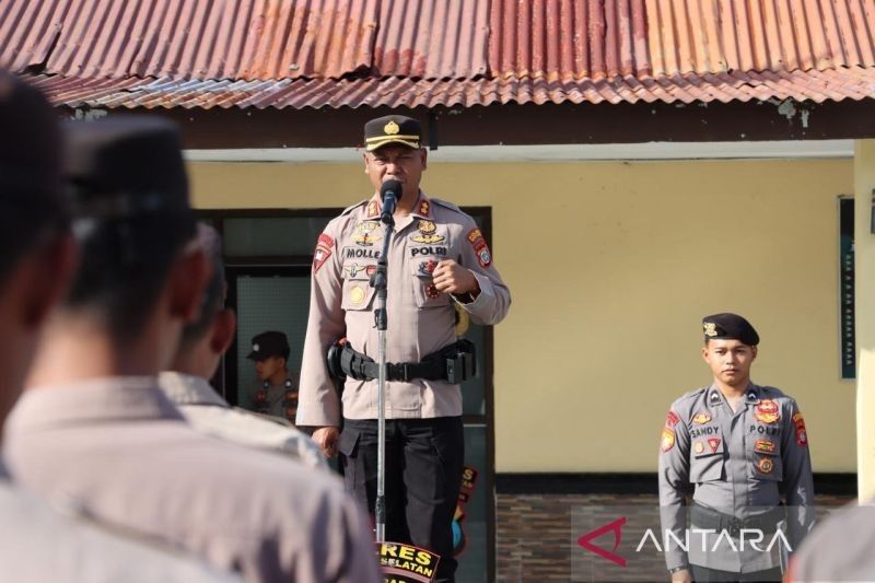 Polres Sorong Selatan Jaga Kamtibmas Pasca-Pelantikan Bupati dan Wakil Bupati