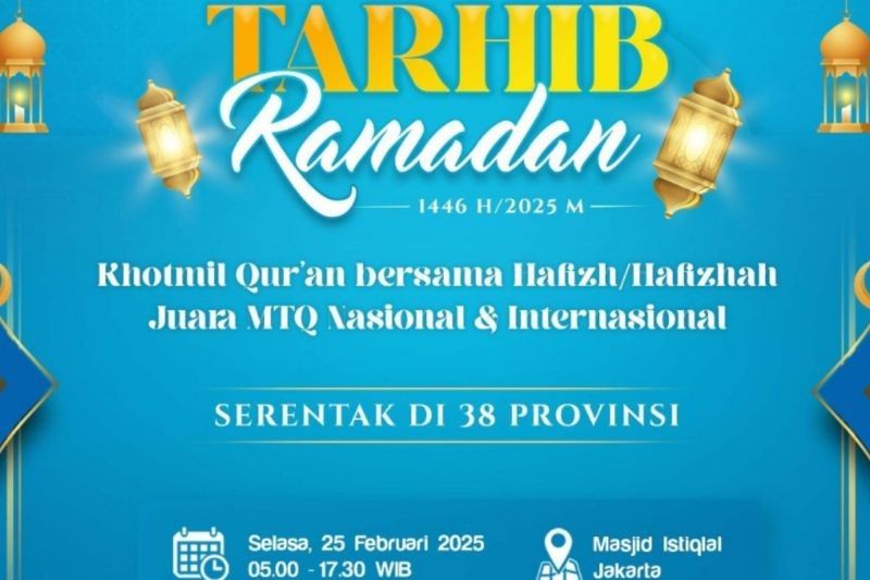 Kemenag Gelar Khataman Al Quran Sambut Ramadhan: 1000 Hafidz dan Hafidzah Ramaikan Acara