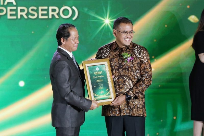 Pupuk Indonesia Raih Green Leadership dan 5 Anak Usaha Borong Proper Emas 2024