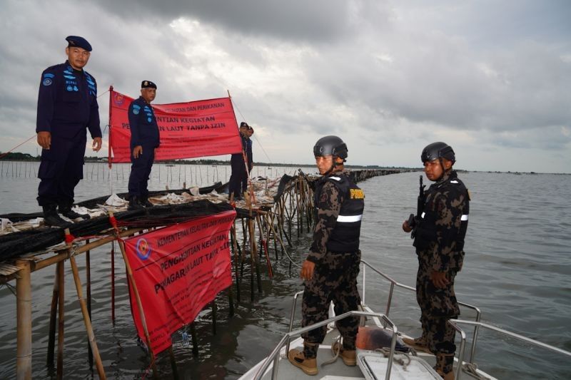 KKP Pastikan Penindakan Pagar Laut Tangerang Sesuai Aturan, Praperadilan Ditolak