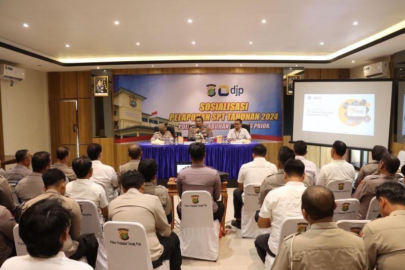 Kapolres Tanjung Priok Ajak Personel Lapor Pajak, Sosialisasi SPT Tahunan Digelar