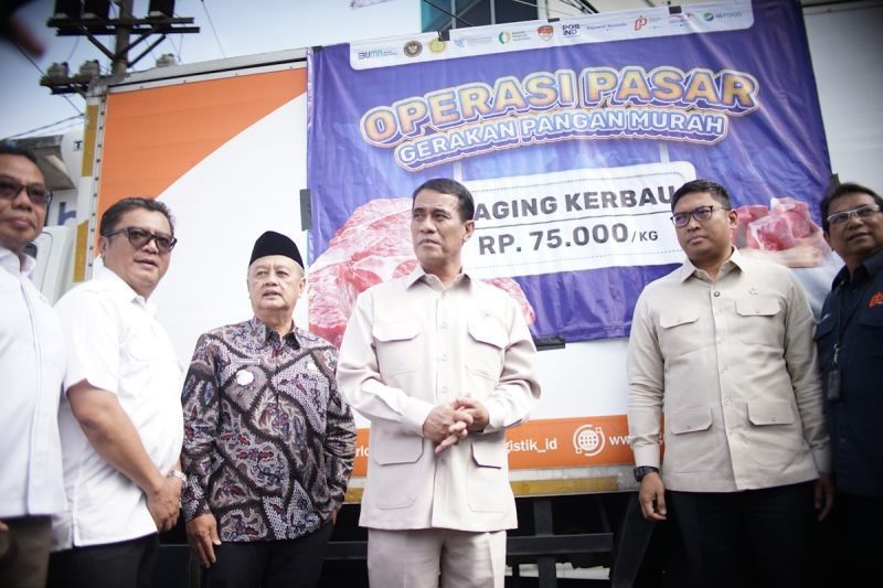 Mentan Pastikan Operasi Pasar Murah Berjalan Lancar Jelang Ramadhan