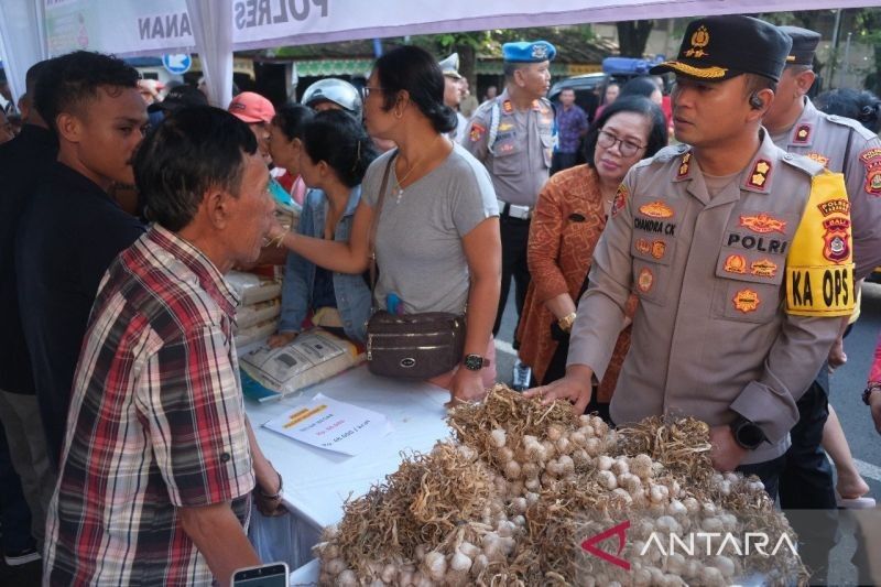 Polres dan Pemkab Tabanan Gelar Pasar Murah Jelang Puasa, Tekan Lonjakan Harga Sembako