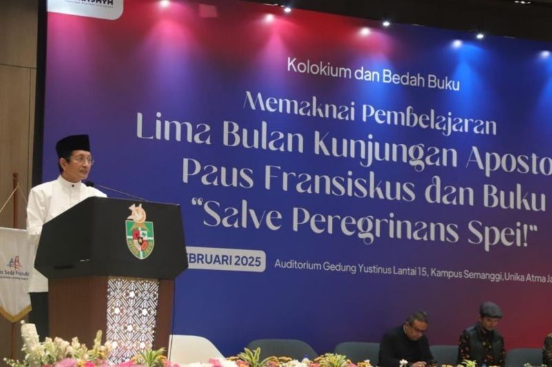 Menag Nasaruddin Umar Perkenalkan Kurikulum Cinta di Universitas Atma Jaya